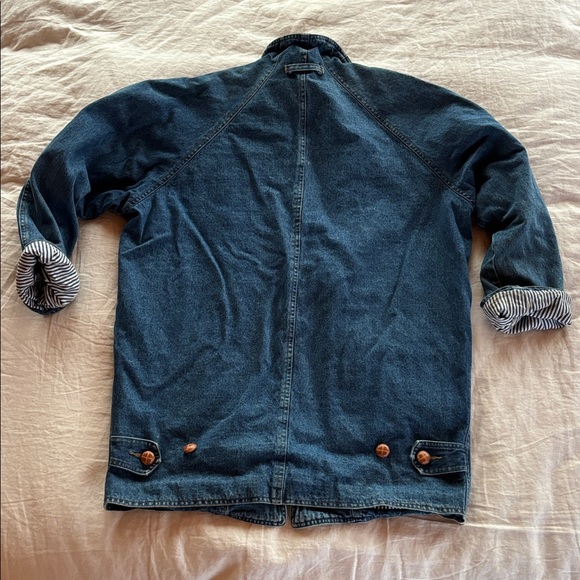 Vintage 80’s Denim Chore Coat - Picture 6 of 8